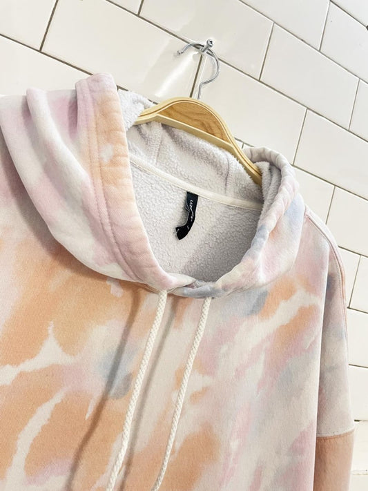 lazypants oversized tie dye hoodie - good market thrift store