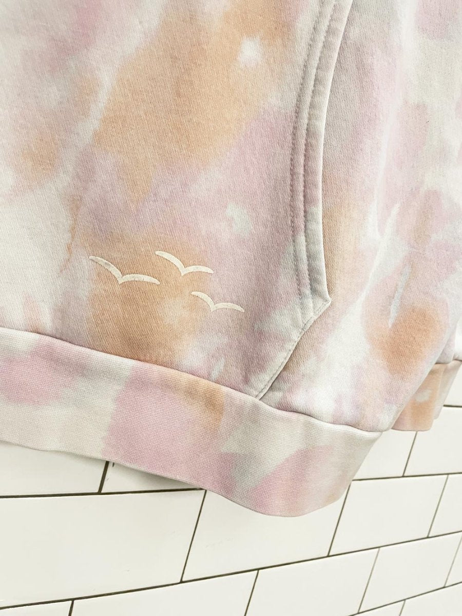 lazypants oversized tie dye hoodie - good market thrift store