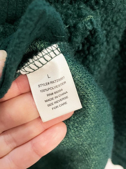 no comment sherpa fleece shirt jacket - good market thrift store