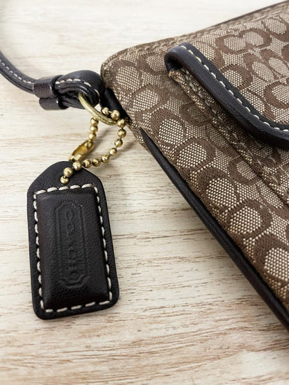 y2k coach monogram wristlet - good market thrift store