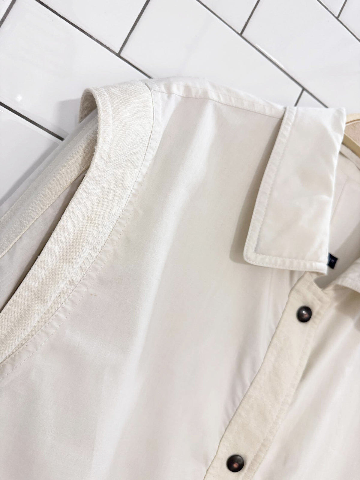 vintage 80s stocko snap button minimal long trench coat | made in Belgium