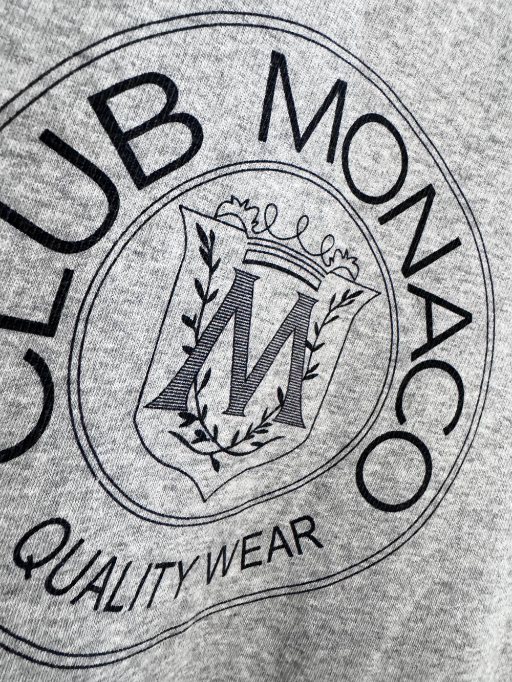 club monaco crest sweatshirt | made in India