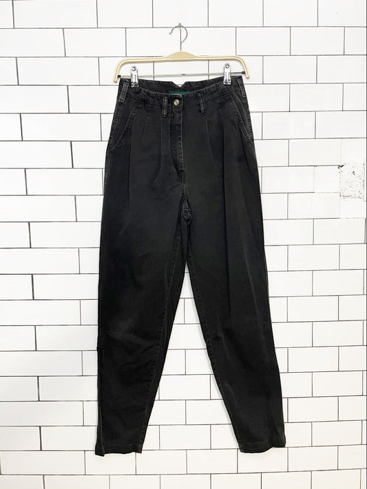 vintage 90s american eagle outfitters high rise pleated pants