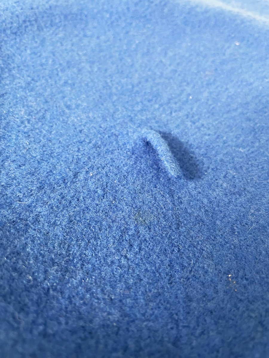 vintage 100% wool beret - good market thrift store