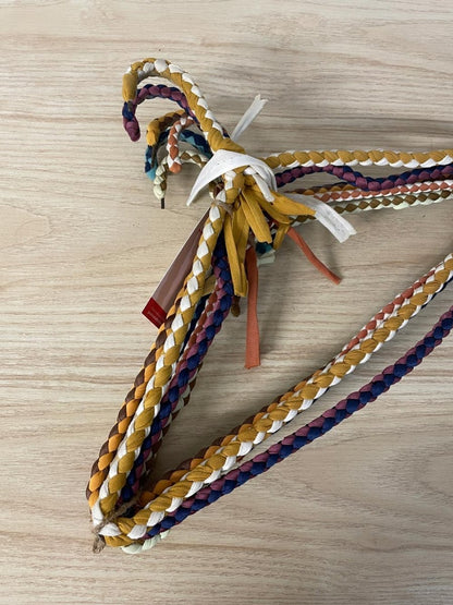 x6 vintage 70s boho macrame hangers - good market thrift store