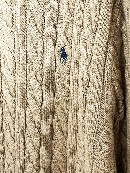 polo ralph lauren soft cable knit sweater