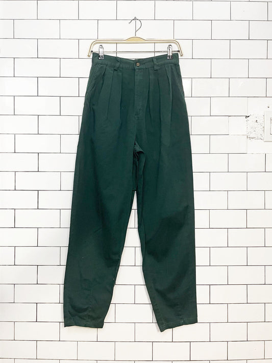 vintage 90s gap pleated high rise pants