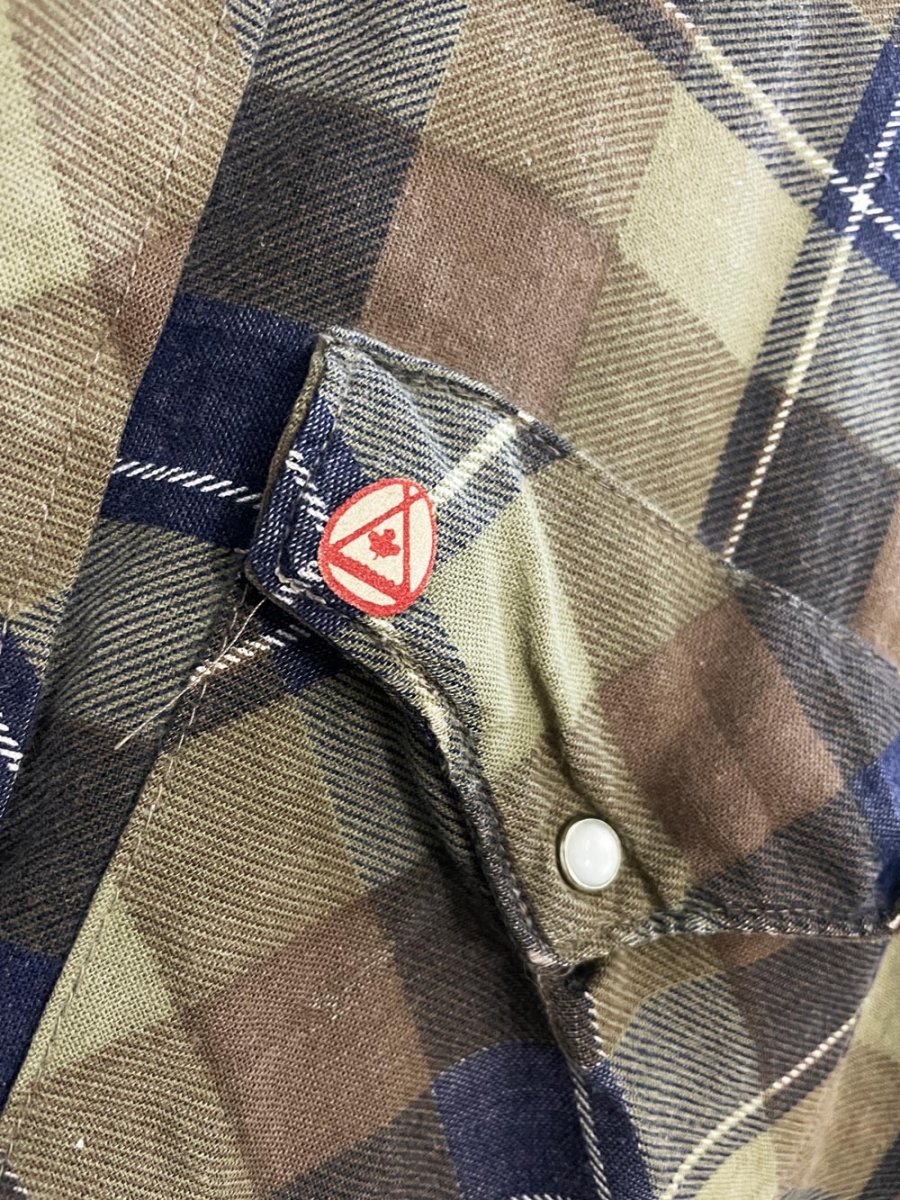 vintage bell flannel shirt jacket | made in Canada - good market thrift store