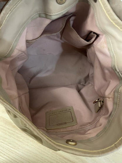 vintage coach op art parker hobo shoulder bag - good market thrift store