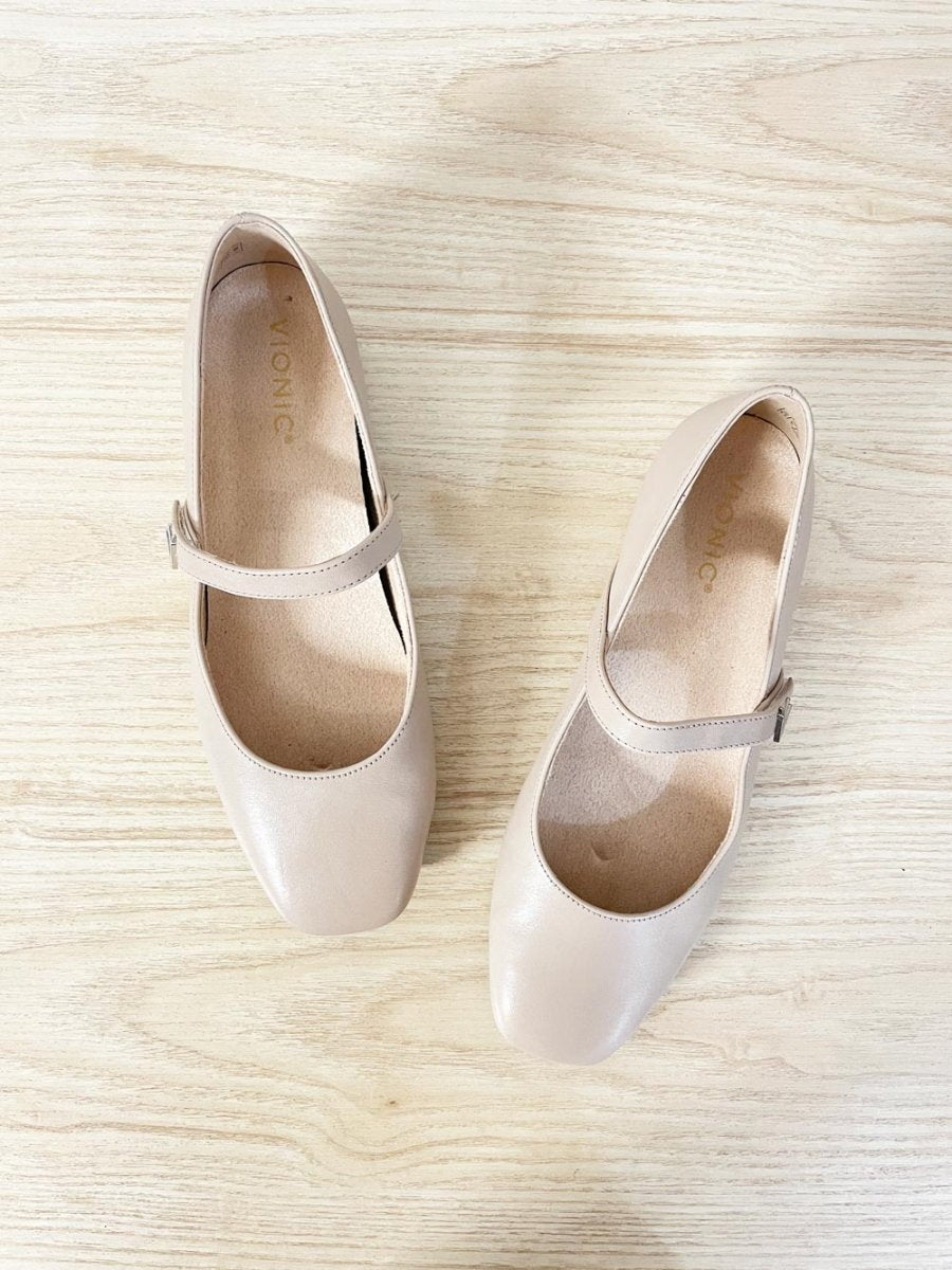 nwot vionic alameda leather mary - jane shoes - good market thrift store