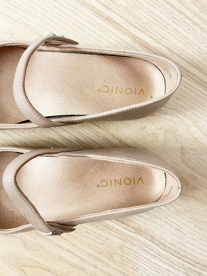 nwot vionic alameda leather mary - jane shoes - good market thrift store