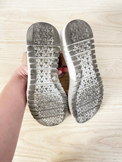 atleliers tyche leather platform sandal - good market thrift store