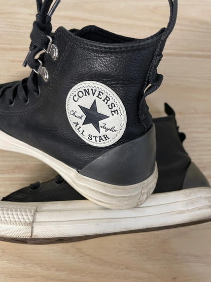 converse chuck taylor all star high top leather sneakers - good market thrift store