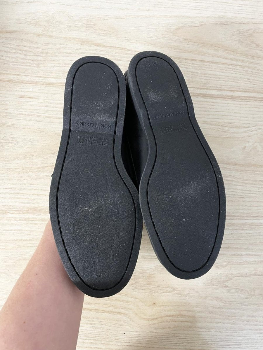 nwot sperry original 2 - eye leather boat shoe - good market thrift store