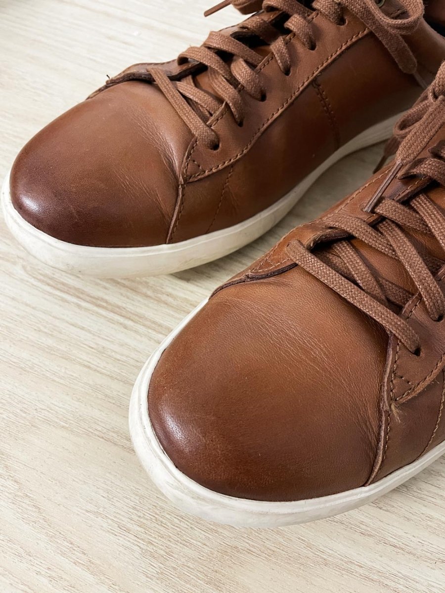 cole haan reagan leather sneaker - good market thrift store