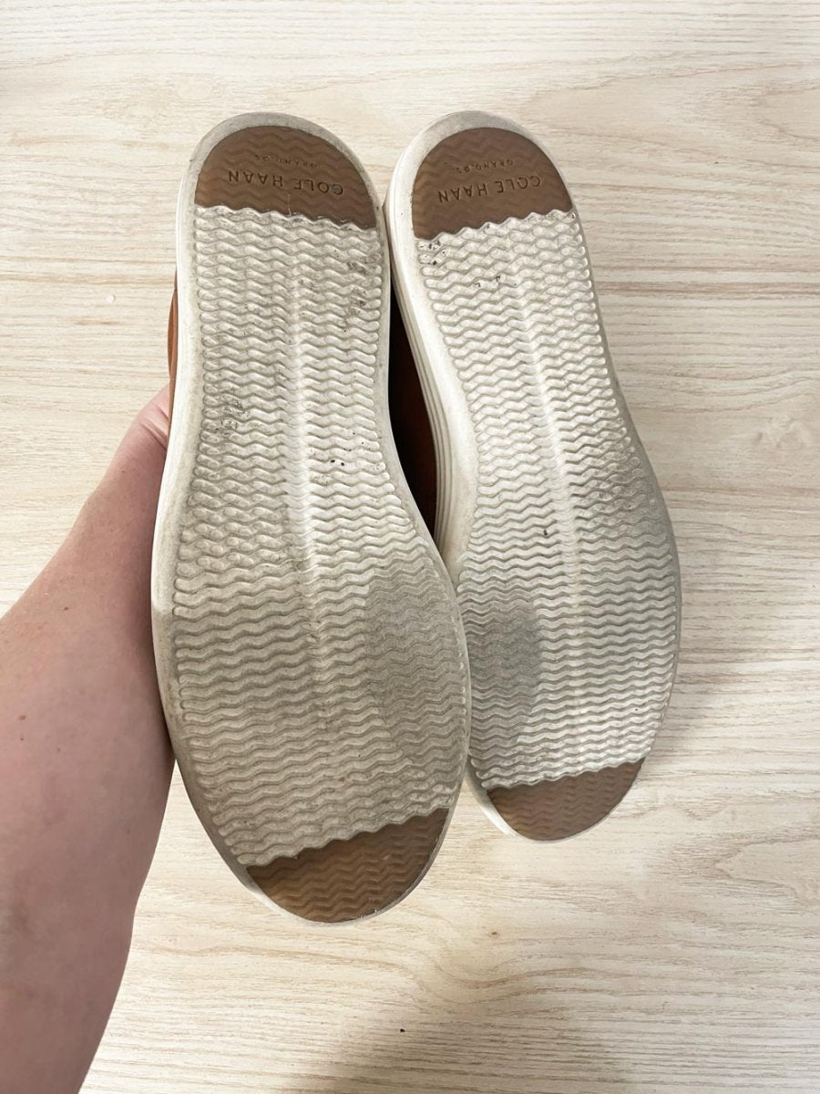 cole haan reagan leather sneaker - good market thrift store