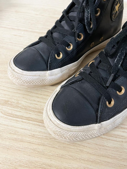 converse chuck taylor all star high top leather sneakers - good market thrift store