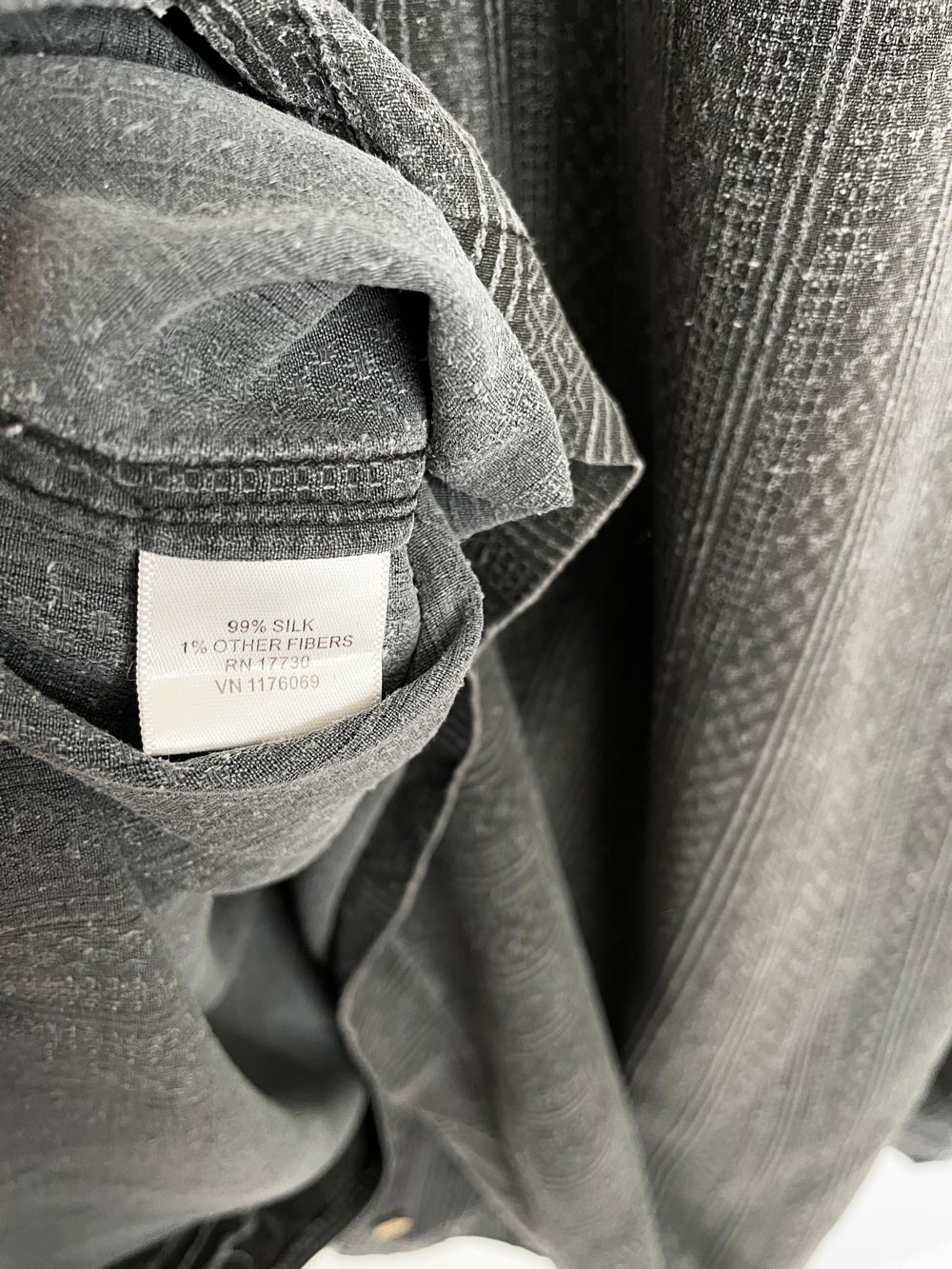 vintage 00s breakwater silk-blend cabana shirt