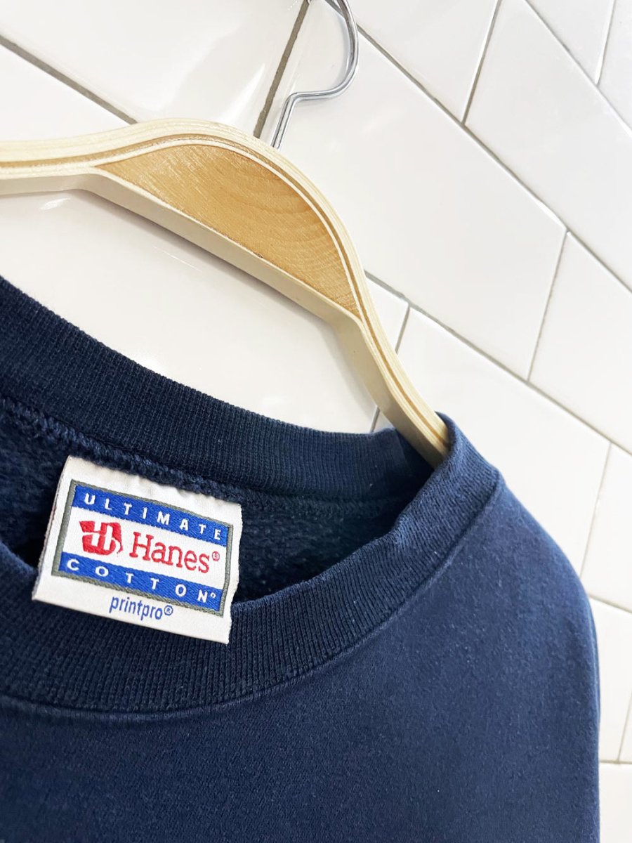 vintage 00s nasa crewneck sweatshirt | hanes ultimate cotton - good market thrift store