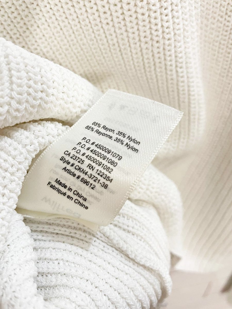 wilfred bell sleeve boxy crop knit sweater | artizia - good market thrift store