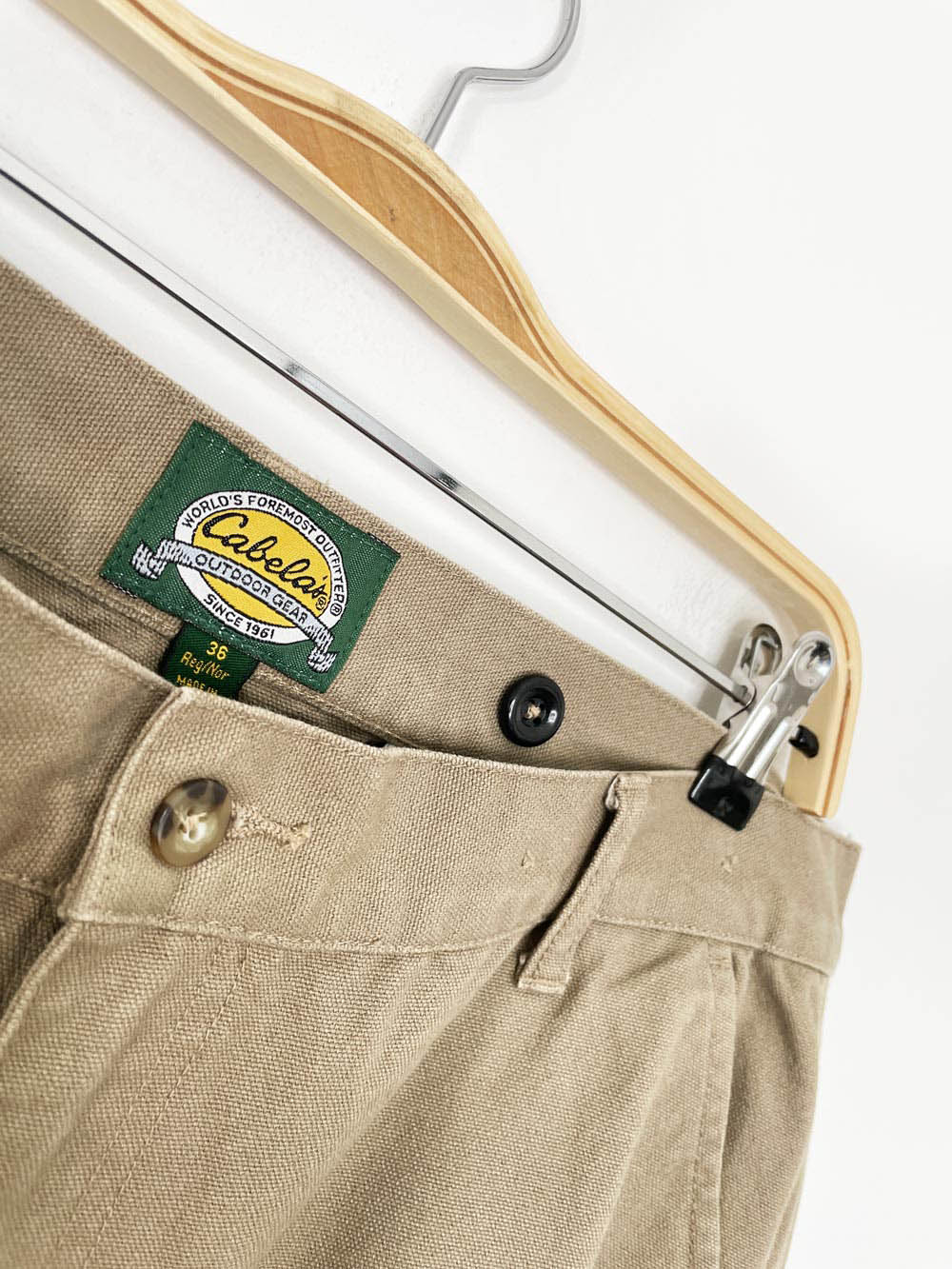 cabela's upland two-tone block pant