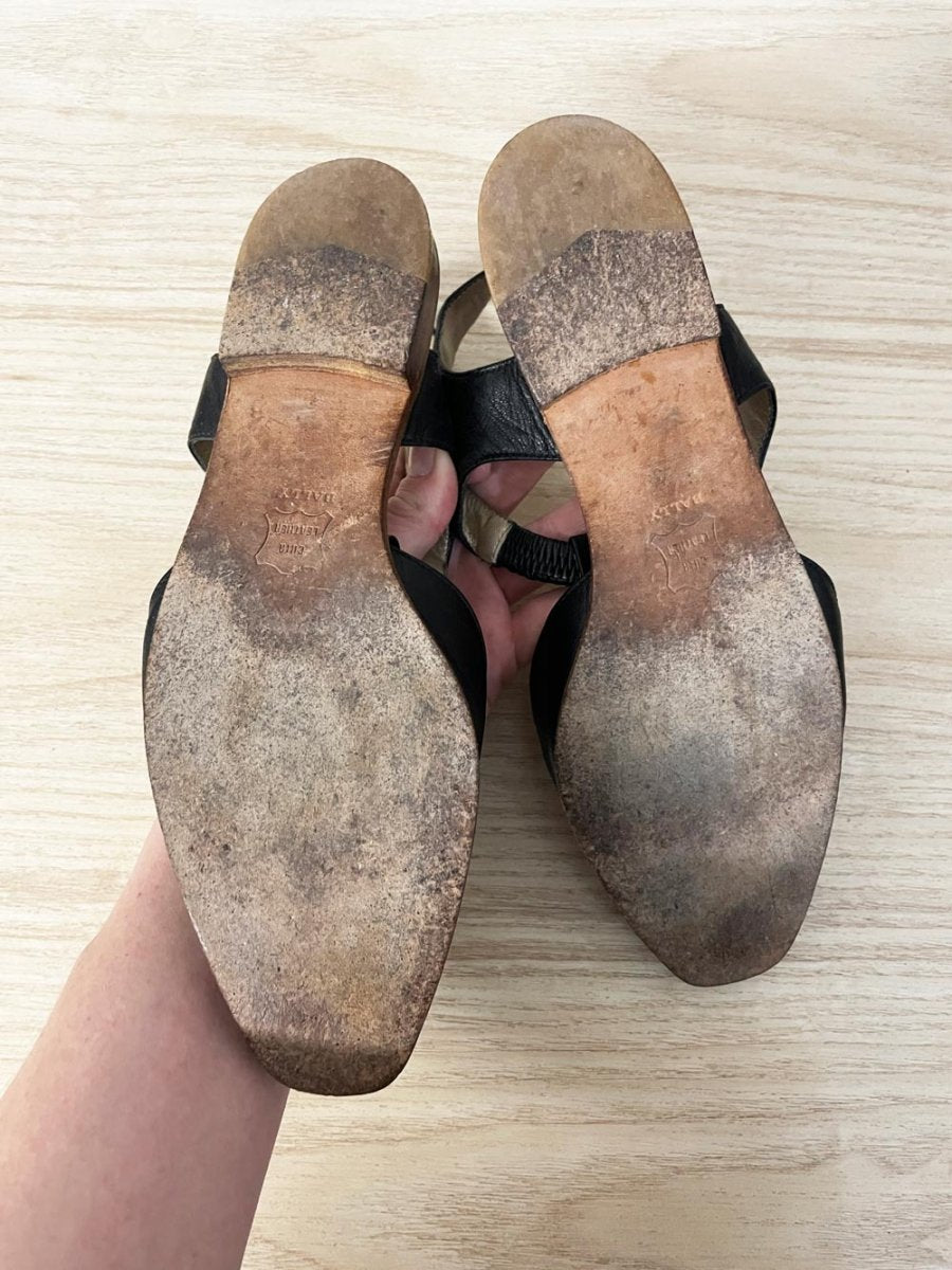 vintage bally ballroom mary jane leather shoe - good market thrift store