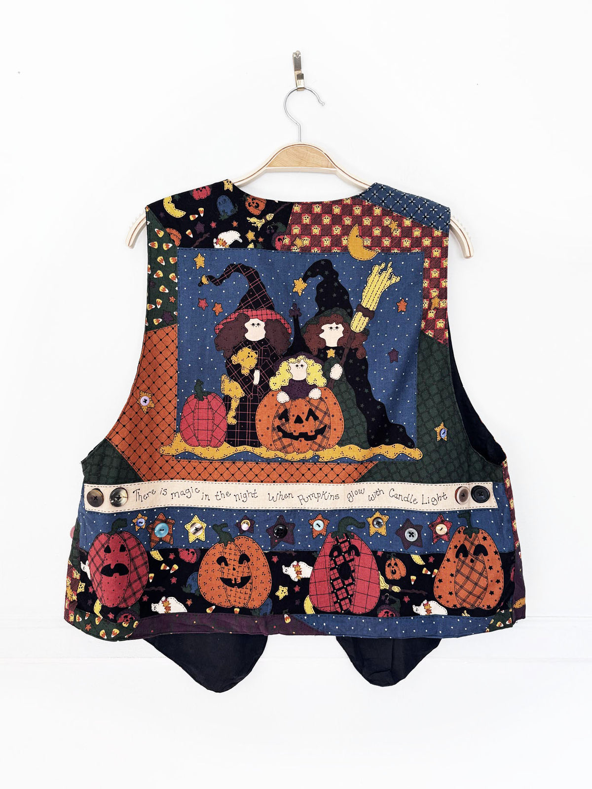 vintage 00s country witch coven open vest | halloween