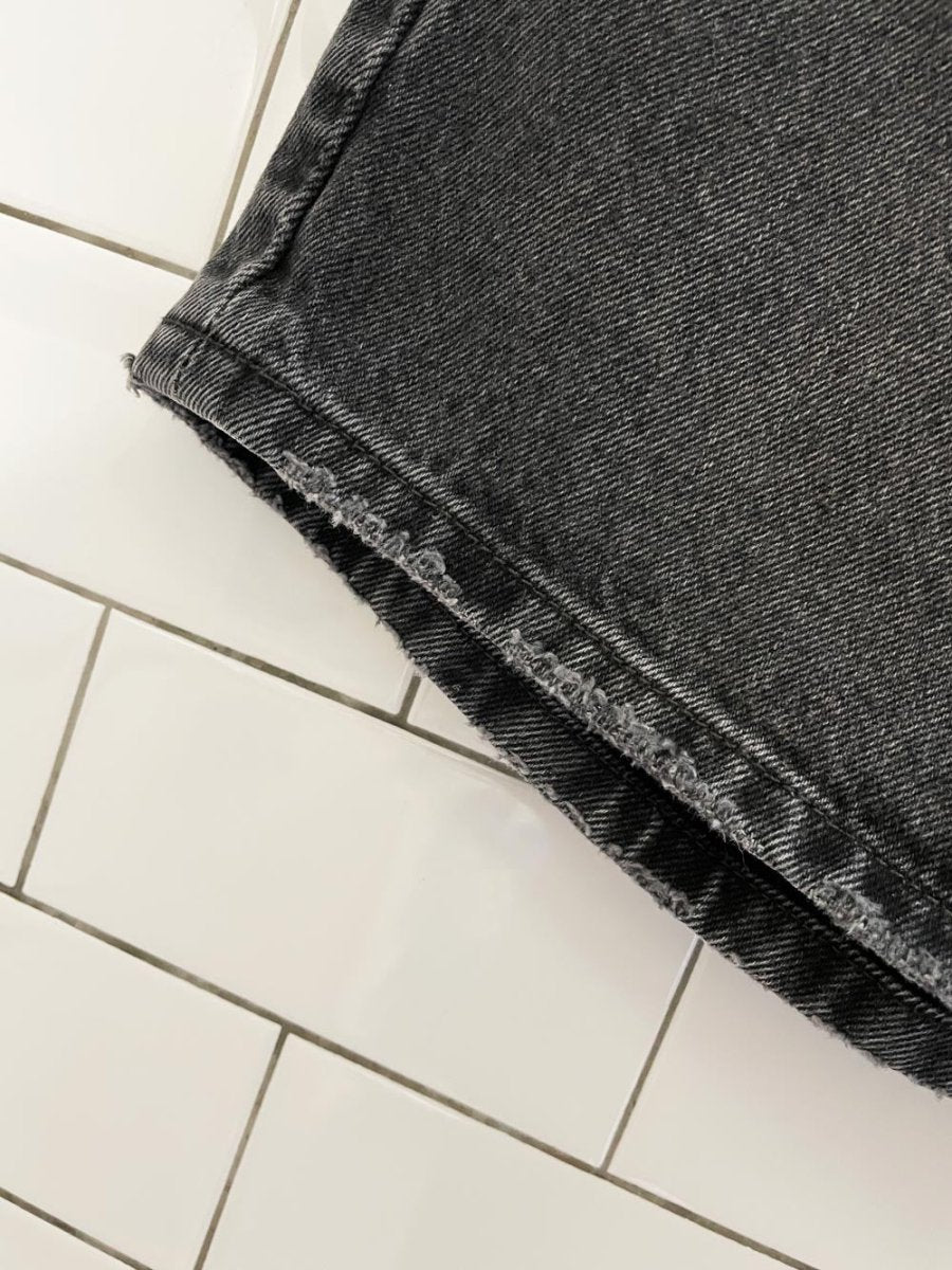 levis 501 long denim shorts - good market thrift store