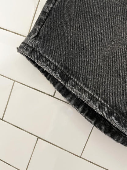 levis 501 long denim shorts - good market thrift store