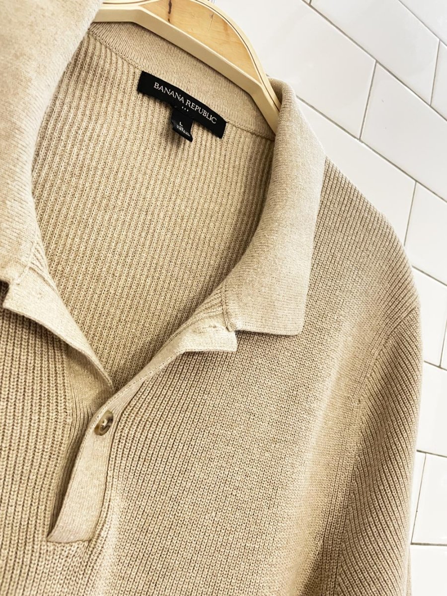 banana republic short sleeve summer knit - good market thrift store