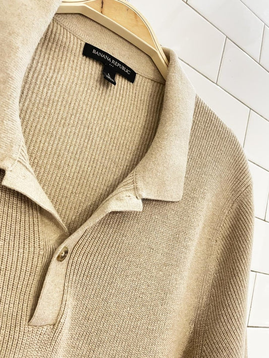 banana republic short sleeve summer knit - good market thrift store