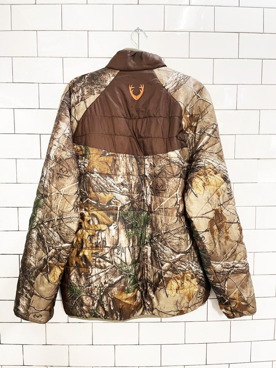 real tree huntshield light packable puffer jacket - good market thrift store