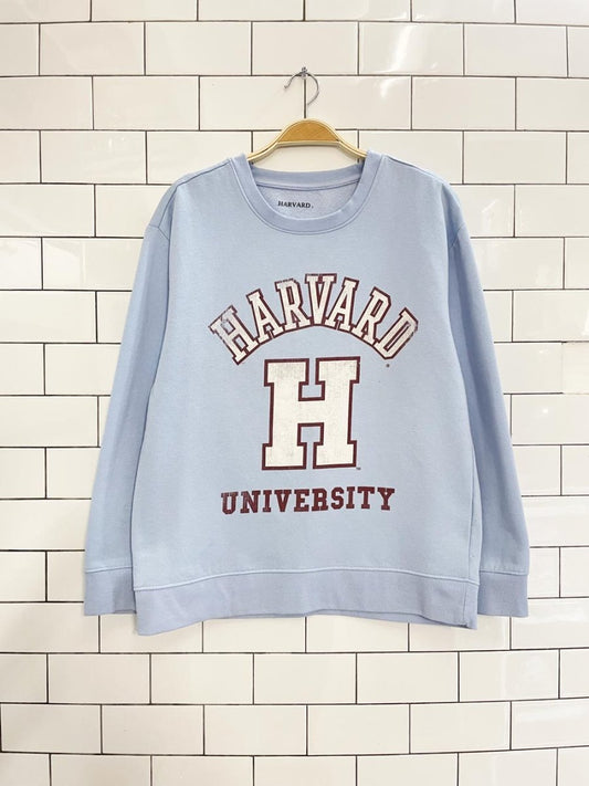 harvard u collegiate block varsity crew - good market thrift store