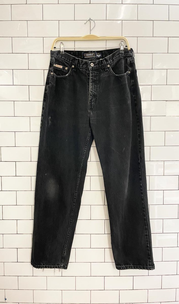 vintage 90s bluenotes relaxed straight leg jeans - good market thrift store