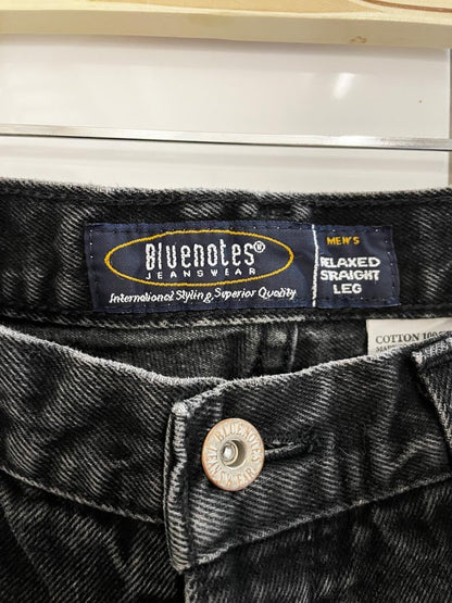 vintage 90s bluenotes relaxed straight leg jeans - good market thrift store