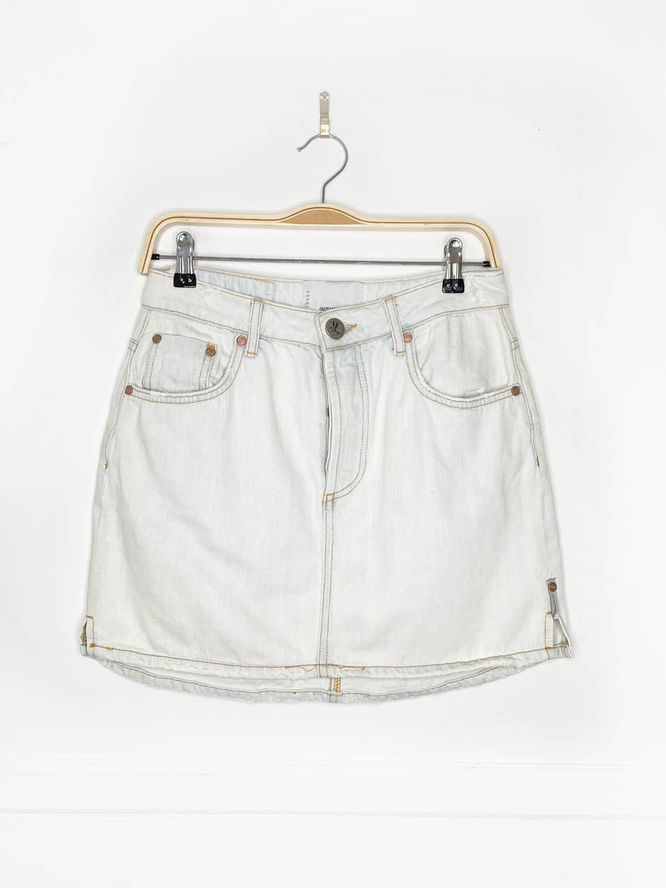 one teaspoon 2020 denim mini skirt