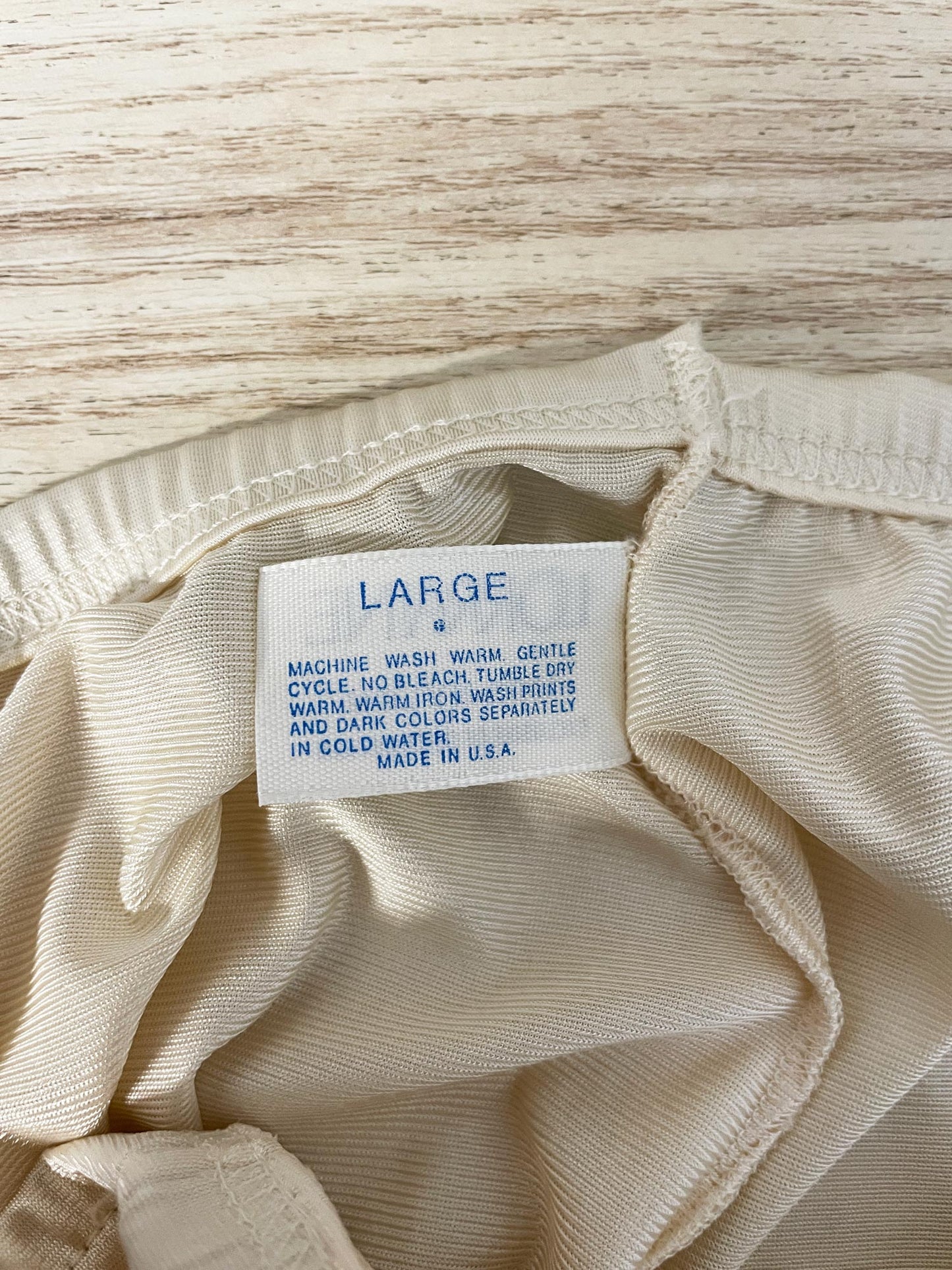 vintage 90s lorraine lace trim sateen midi slip skirt | made in usa
