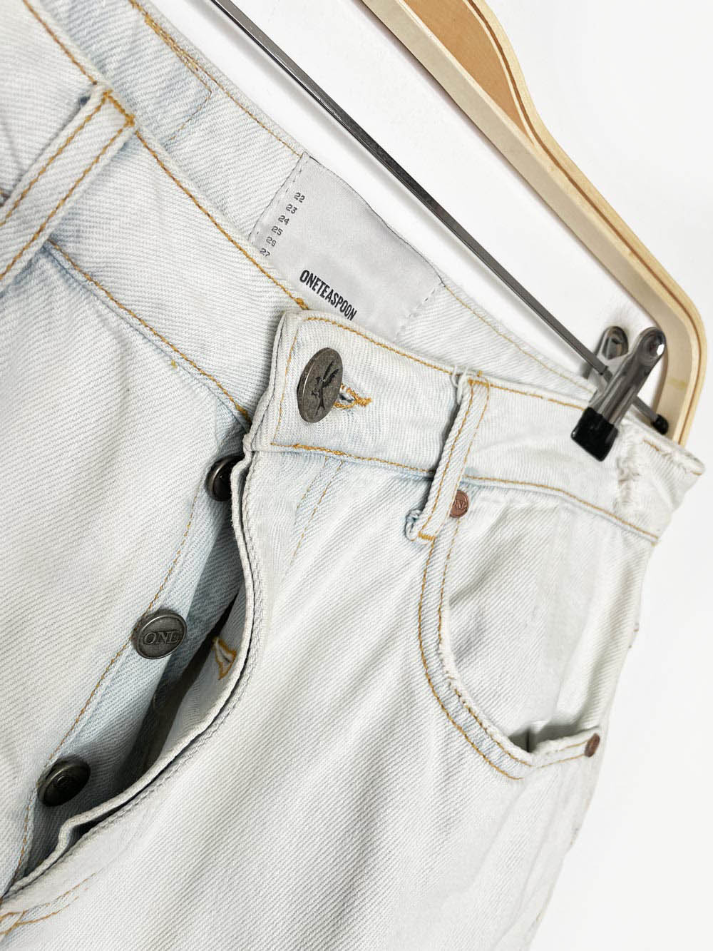 one teaspoon 2020 denim mini skirt
