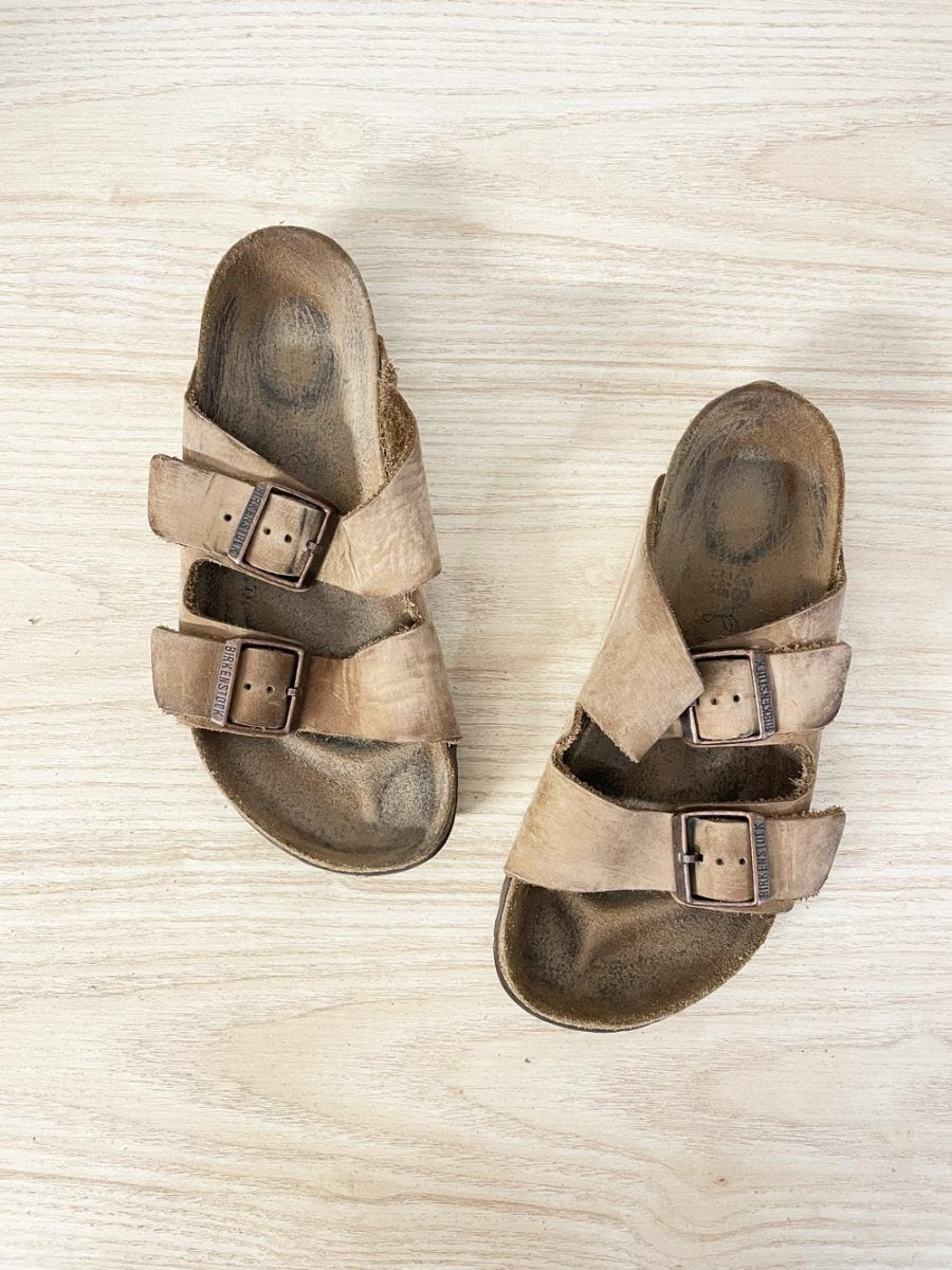 birkenstock arizona leather sandal - good market thrift store
