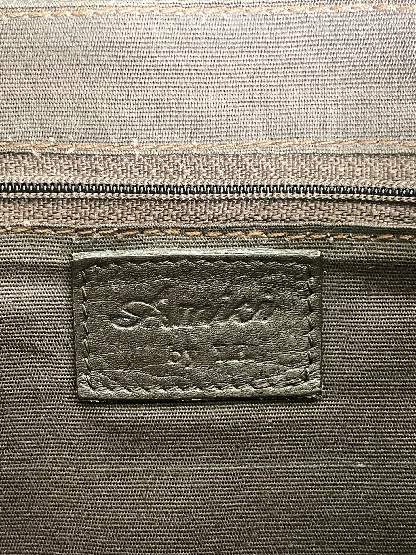 vintage 00s amiri soft leather shoulder bag