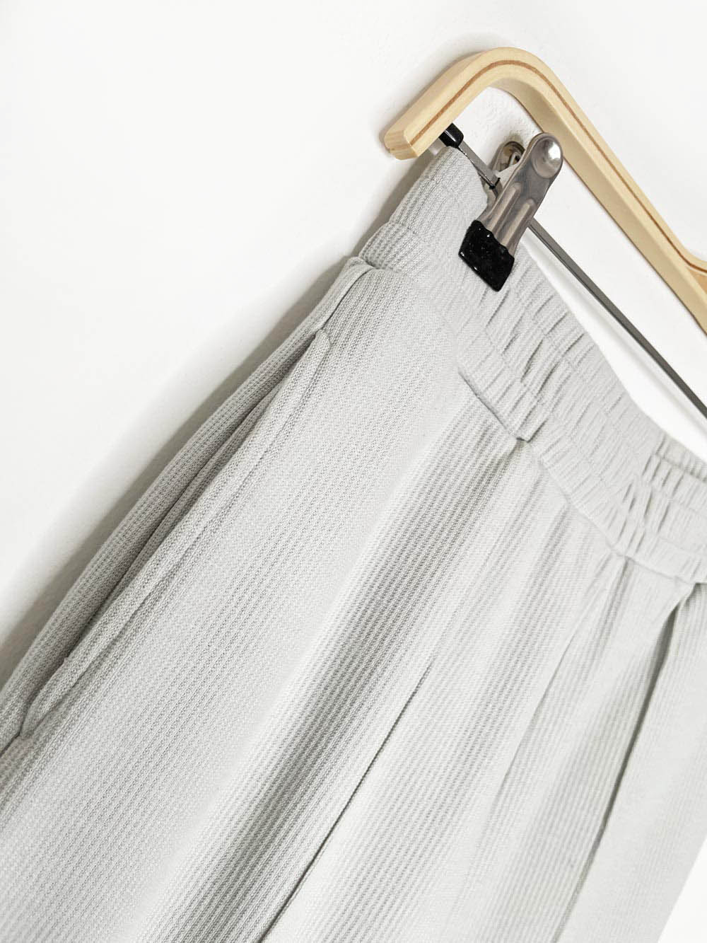 zz. zhang ribbed parachute hem casual joggers