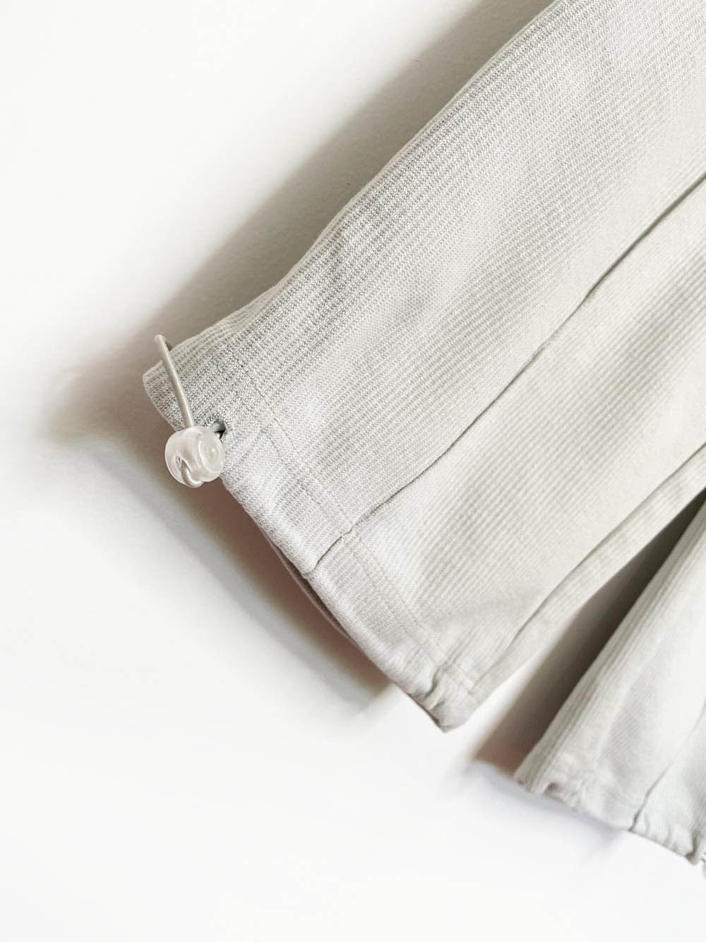 zz. zhang ribbed parachute hem casual joggers