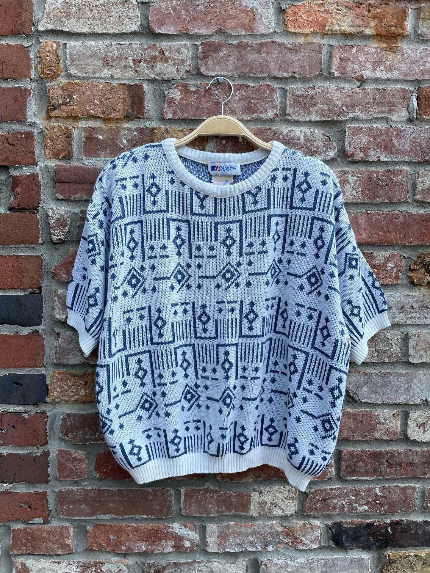 vintage dandini ss knit crew