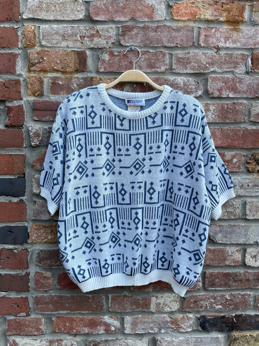 vintage dandini ss knit crew