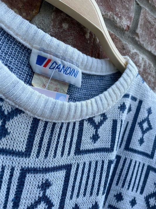 vintage dandini ss knit crew