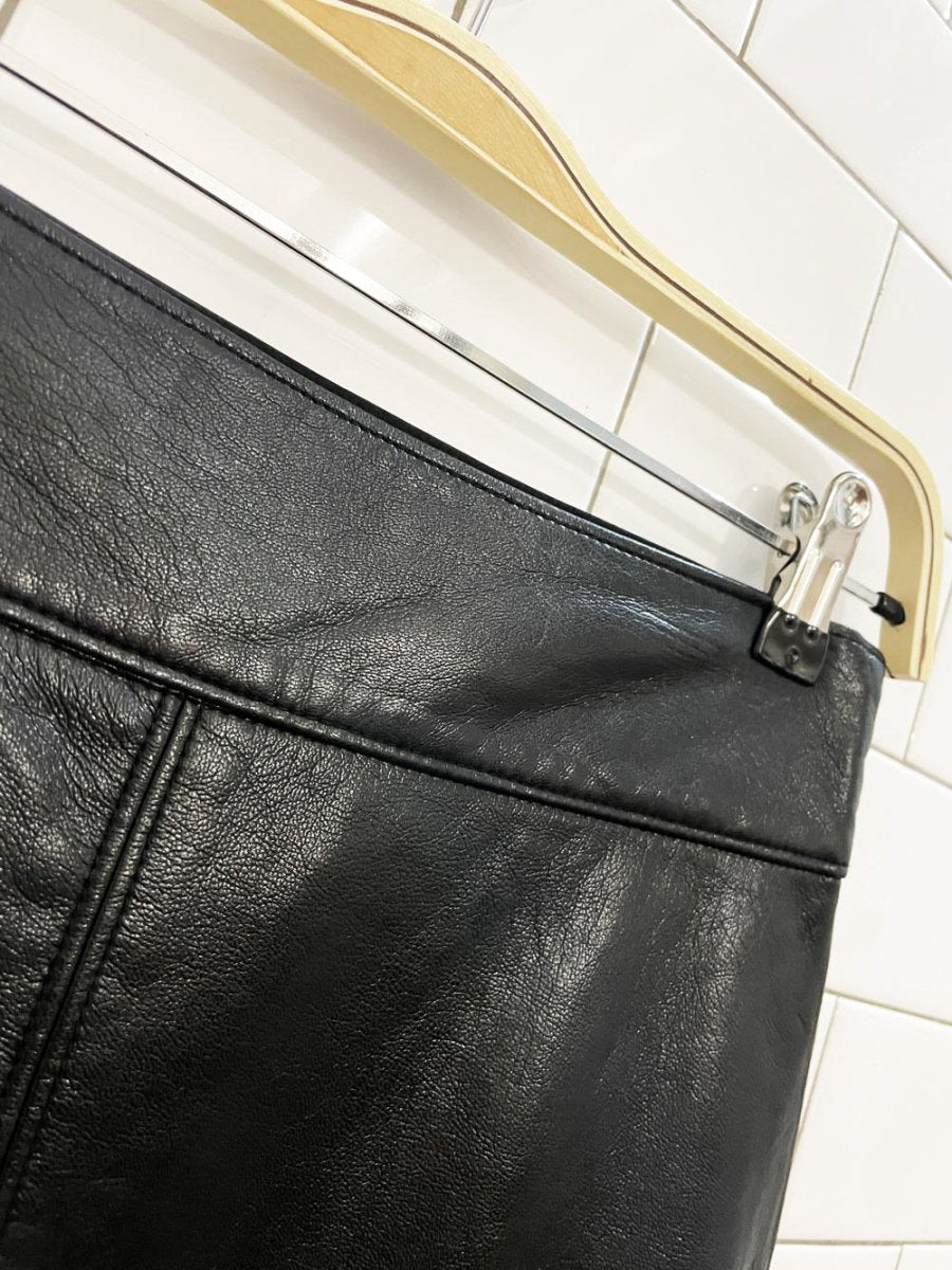 babaton pegu faux leather pencil skirt | aritzia - good market thrift store