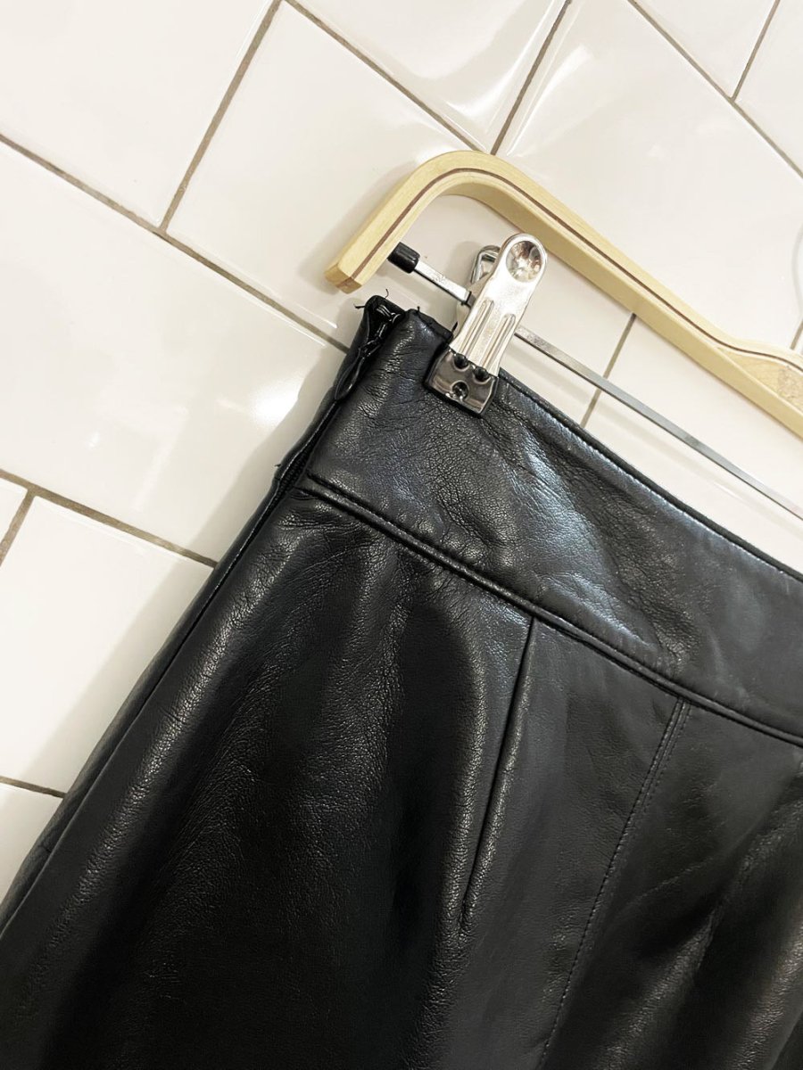 babaton pegu faux leather pencil skirt | aritzia - good market thrift store