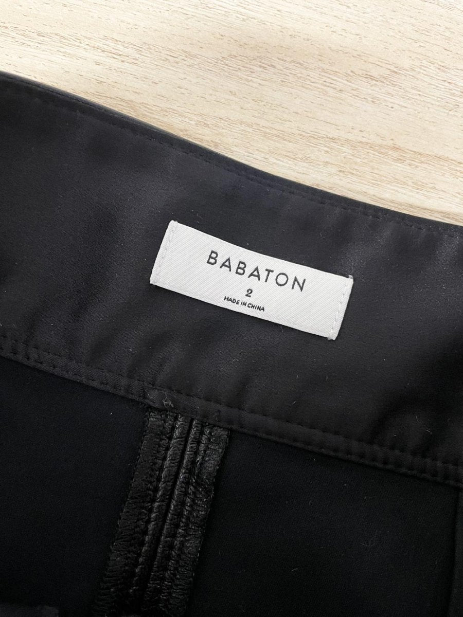 babaton pegu faux leather pencil skirt | aritzia - good market thrift store