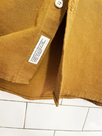 frank and oak textured cotton shirt - good market thrift store