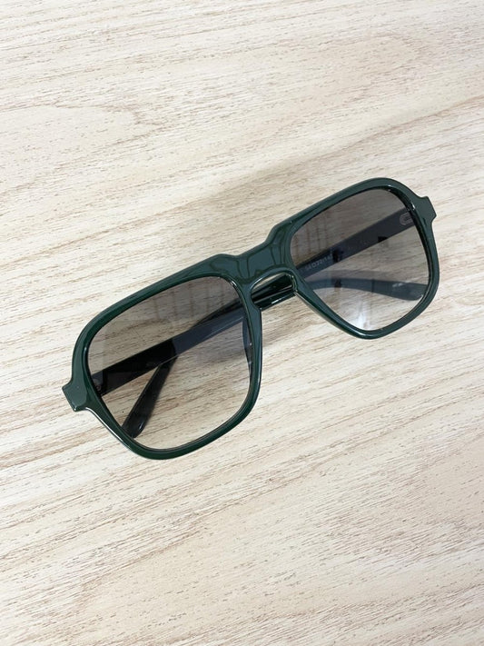 retro green grandpa sunglasess - good market thrift store